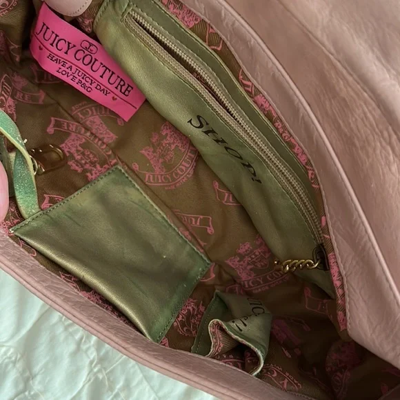 Juicy Couture vintage pink leather purse - Picture 3 of 6